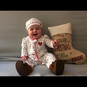 Little Me First Christmas outfit size 6 months